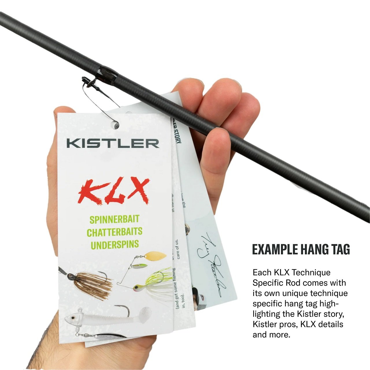 Kistler KLX Hollow Body Frog, Toads Casting Rod 7'0" Medium Heavy