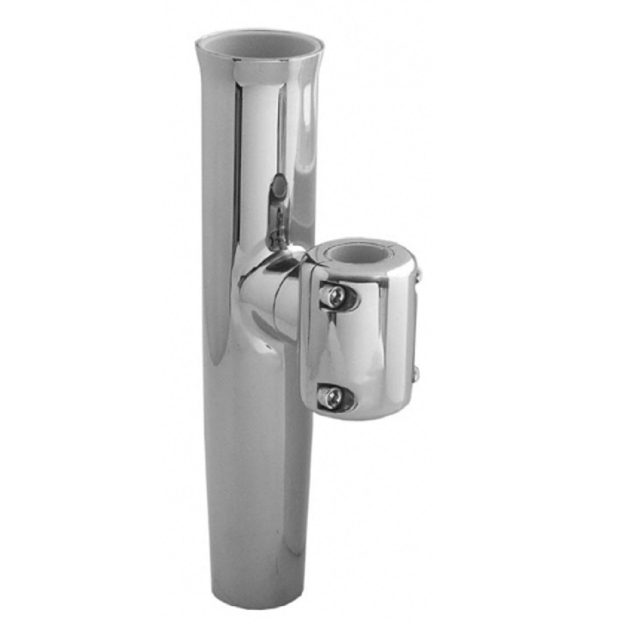 TACO Stainless Steel Clamp-On Adjustable Rod Holder - Fits 1-11/16" & 1-15/16" O.D. Pipe