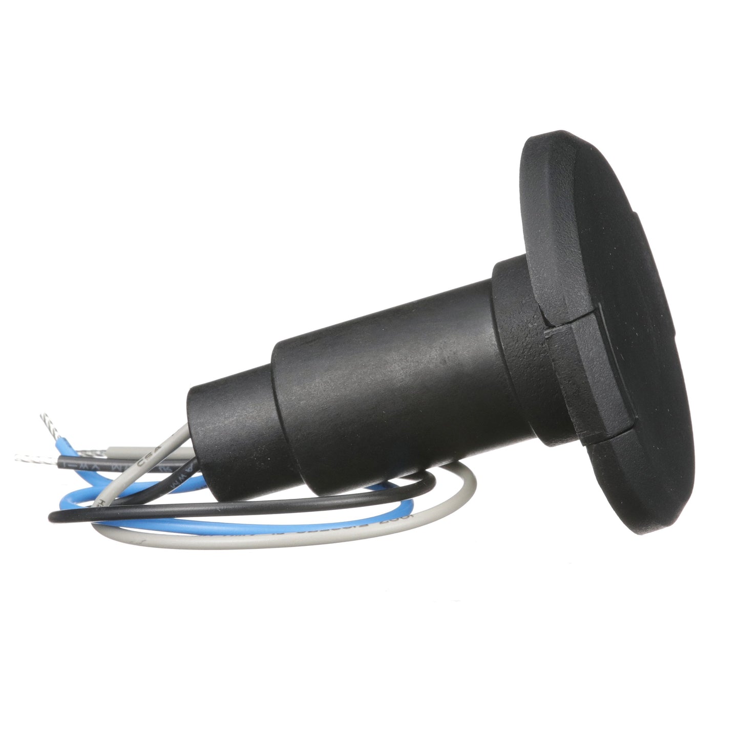 Attwood 910R3PB-7 LightArmor Black Round Series 3-Pin Plug-In Base