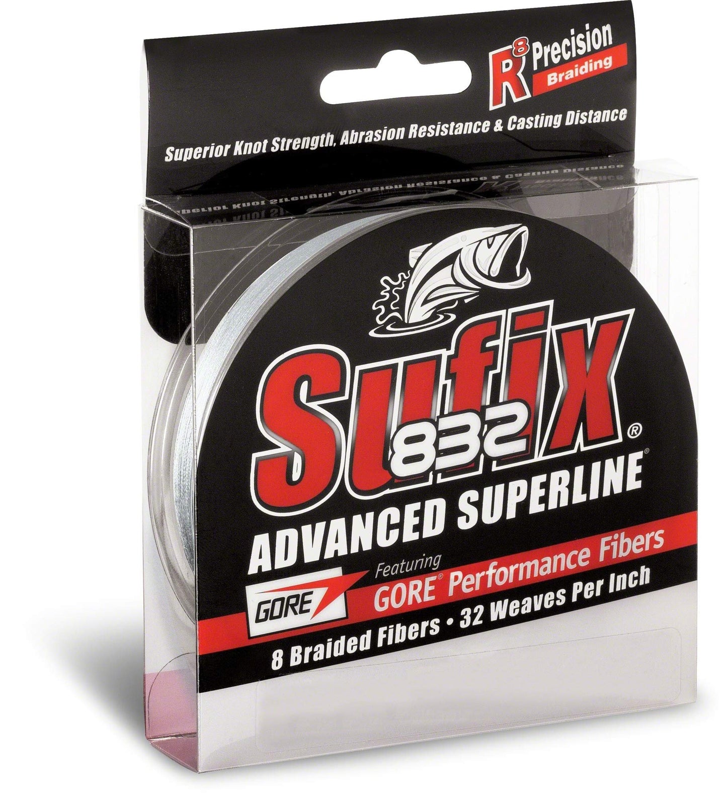 Sufix 832® Advanced Superline® Braid - 8lb - Ghost - 150 yds