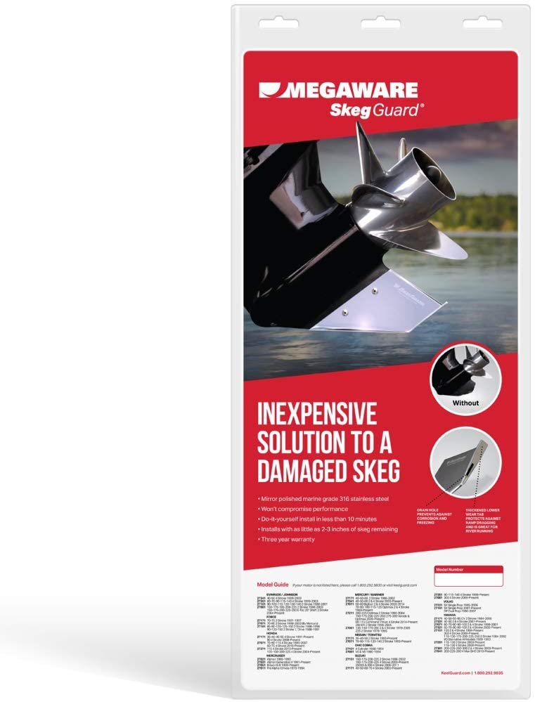 MEGAWARE SkegGuard fits Mercury 2019 - Present - The Online Fishing Store