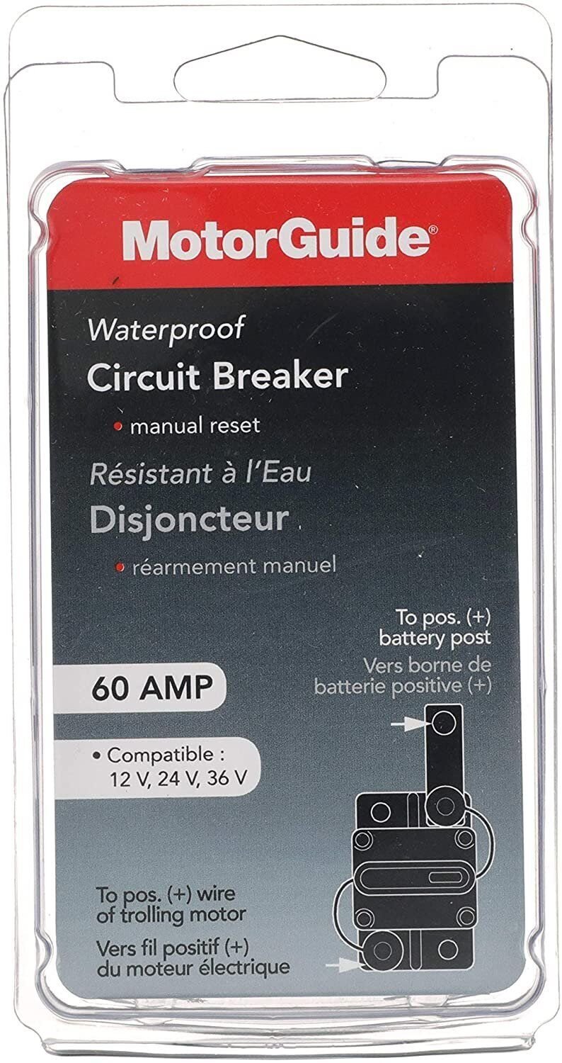 MotorGuide 60 amp Trolling Motor Breaker Kit - Manual - The Online Fishing Store
