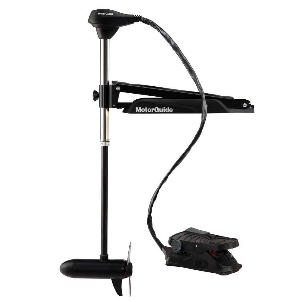 MotorGuide X3 Trolling Motor - Freshwater - Foot Control Bow Mount - 55lbs - 50" - 12V - The Online Fishing Store