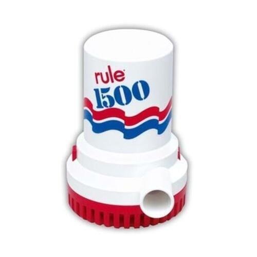 Rule 1500 G.P.H. Boat Bilge Pump 12V - The Online Fishing Store