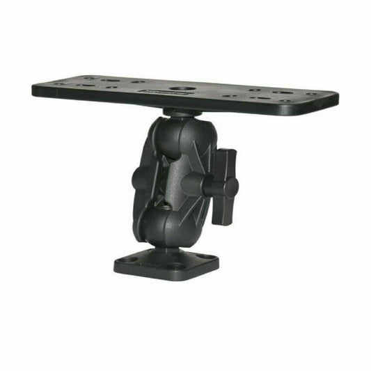 Scotty Ball Mount w/ Fish Finder & Universal Mounting Plate (163) - The Online Fishing Store