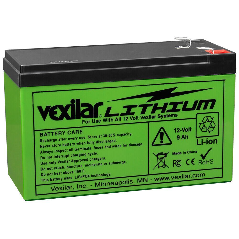 Vexilar V - 100L Replacement Flaher/Pack 12V Lithium Ion Battery - The Online Fishing Store