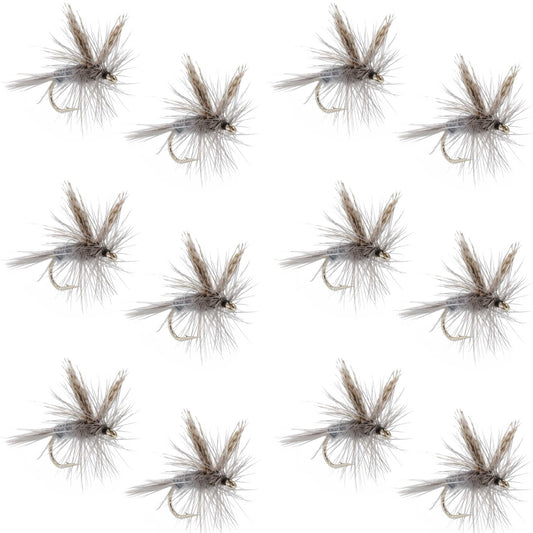 Dark Hendrickson Classic Dry Fly - 12 Flies Size 18