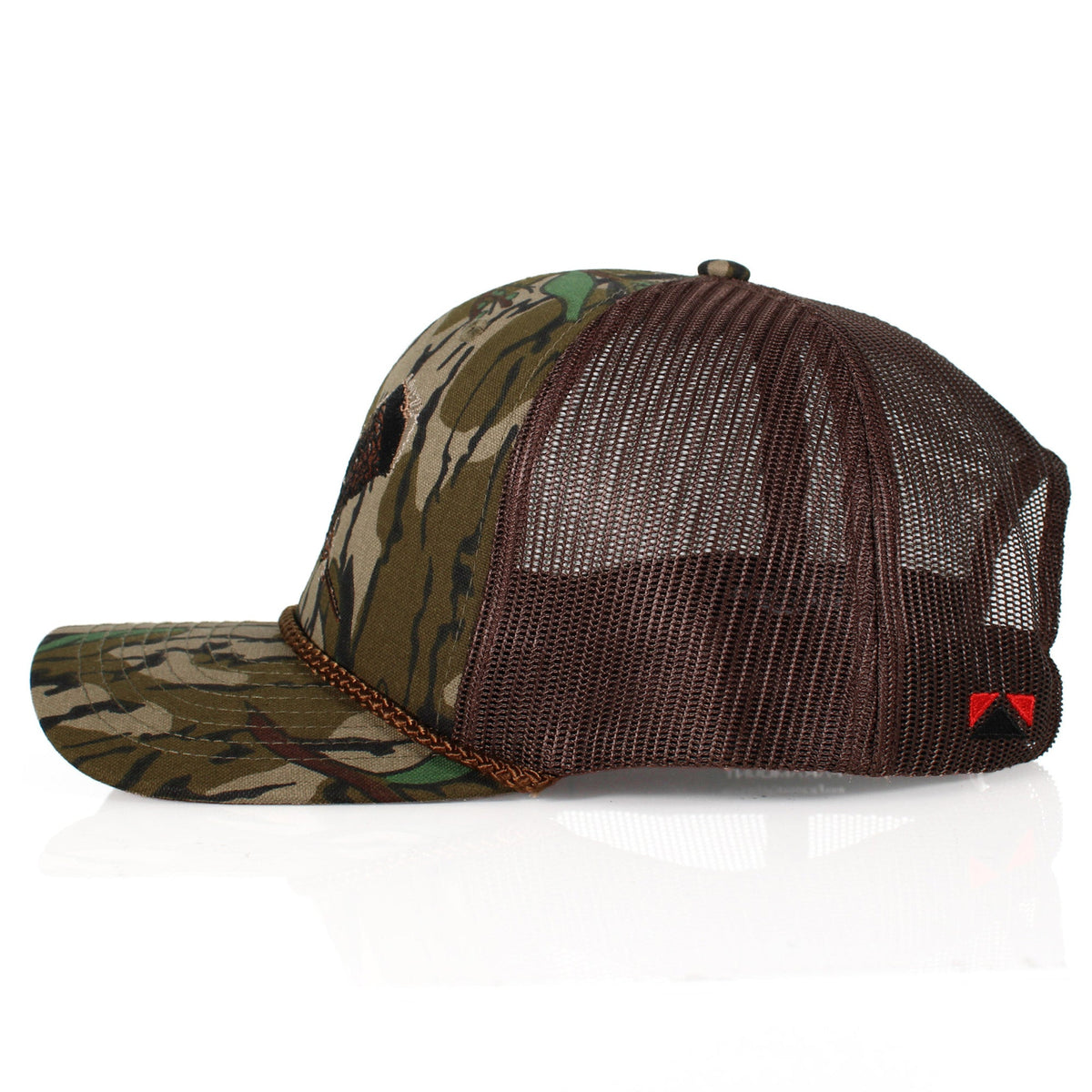 Mossy Oak Bottomland Turkey Feather Meshback Cap