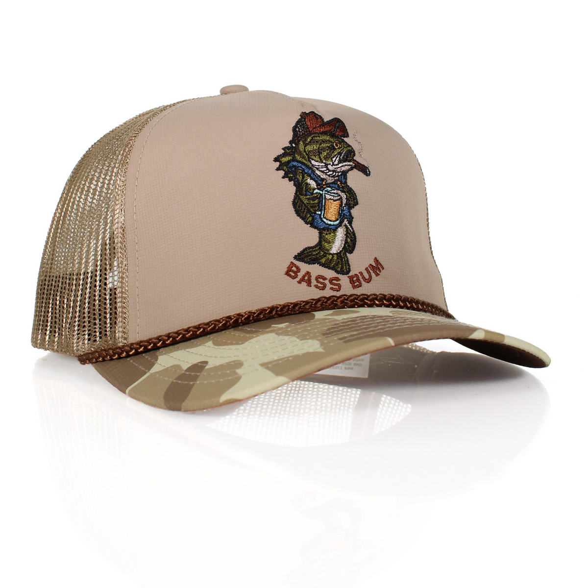 Bass Bum 5-Panel Bass Fishing Hat