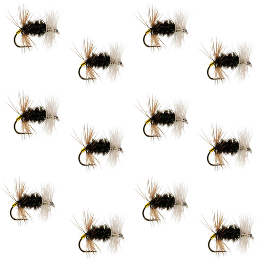 Renegade Classic Trout Dry Fly 12 Flies Hook Size 14