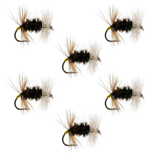 Renegade Classic Trout Dry Fly 6 Flies Hook Size 12