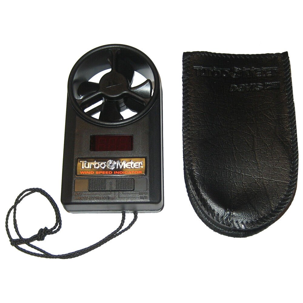 Davis Turbo Meter Electronic Wind Speed Indicator - The Online Fishing Store