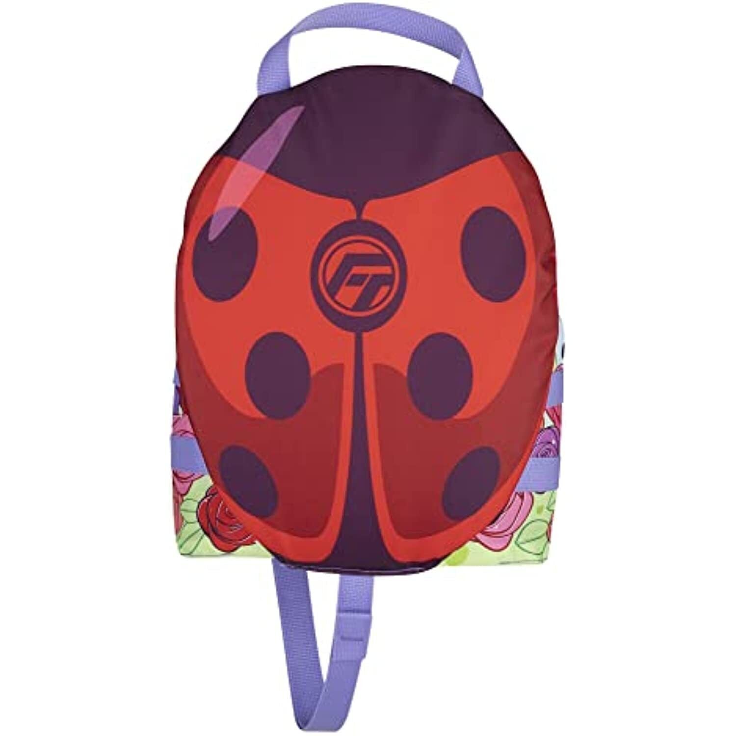 Full Throttle Water Buddies Life Vest - Child 30 - 50lbs - Ladybug - The Online Fishing Store