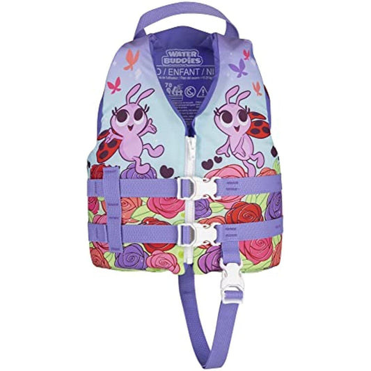 Full Throttle Water Buddies Life Vest - Child 30 - 50lbs - Ladybug - The Online Fishing Store