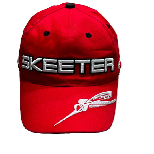 Team Skeeter Boats Fishing Hat Adjustable Red BM1