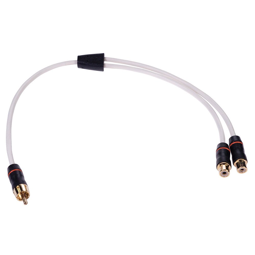FUSION Performance RCA Cable Splitter - 1 Male to 2 Female - .9' - The Online Fishing Store