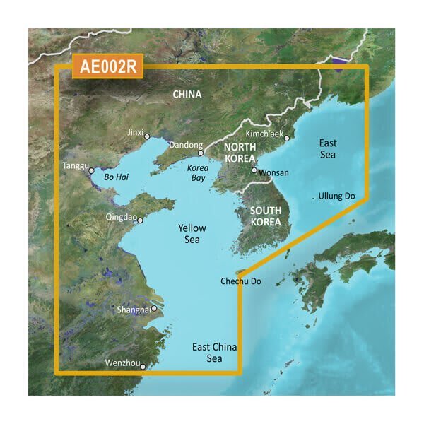 Garmin BlueChart® g3 HD - HXAE002R - Yellow Sea - microSD™/SD™ - The Online Fishing Store