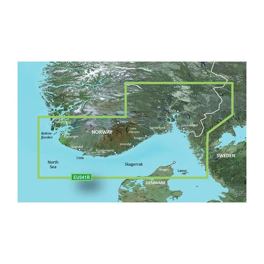 Garmin BlueChart® g3 HD - HXEU041R - Oslo - Skagerak - Haugesund - microSD™/SD™ - The Online Fishing Store