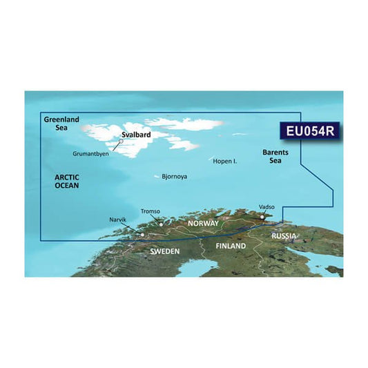 Garmin BlueChart® g3 HD - HXEU054R - Vestfjd - Svalbard - Varanger - microSD™/SD™ - The Online Fishing Store