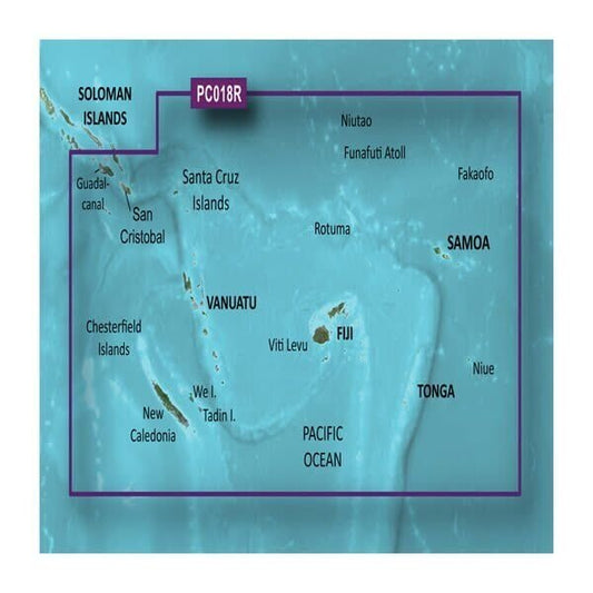 Garmin BlueChart® g3 HD - HXPC018R - New Caledonia To Fiji - microSD™/SD™ - The Online Fishing Store