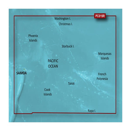Garmin BlueChart® g3 HD - HXPC019R - Polynesia - microSD™/SD™ - The Online Fishing Store