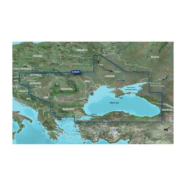 Garmin BlueChart® g3 HD - HXRU002R - Black Sea & Azov Sea - microSD™/SD™ - The Online Fishing Store