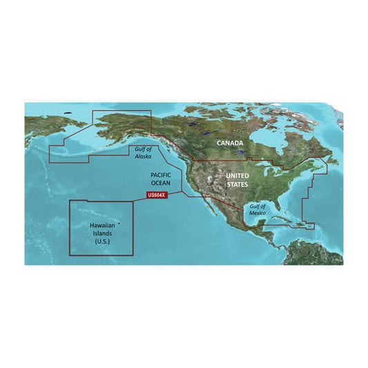 Garmin BlueChart® g3 HD - HXUS604x - US All & Canadian West - microSD™/SD™ - The Online Fishing Store
