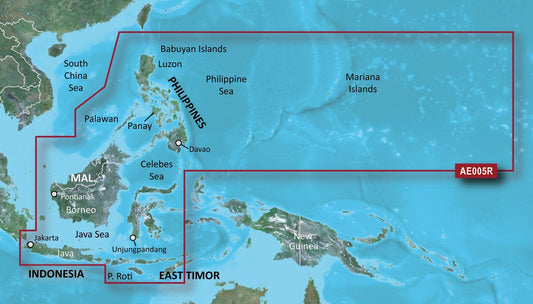 Garmin BlueChart® g3 Vision® HD - VAE005R - Philippines - Java Mariana Is. - The Online Fishing Store