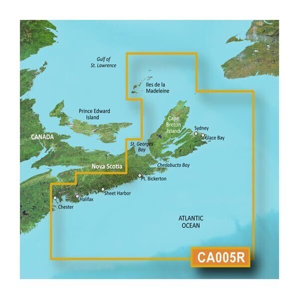 Garmin BlueChart® g3 Vision® HD - VCA005R - Halifax - Cape Breton - microSD™/SD™ - The Online Fishing Store