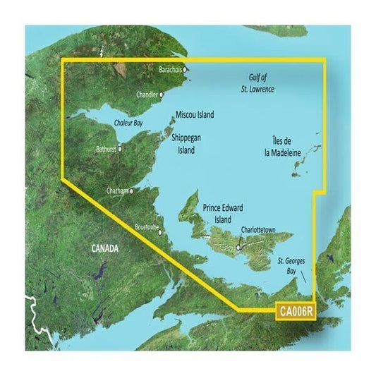 Garmin BlueChart® g3 Vision® HD - VCA006R - P.E.I. to Chaleur Bay - SD Card - The Online Fishing Store