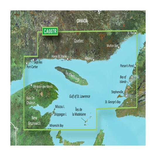Garmin BlueChart® g3 Vision® HD - VCA007R - Les Mechins - St. George's Bay - The Online Fishing Store