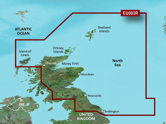 Garmin BlueChart® g3 Vision® HD - VEU003R - Great Britain, Northeast Coast - The Online Fishing Store