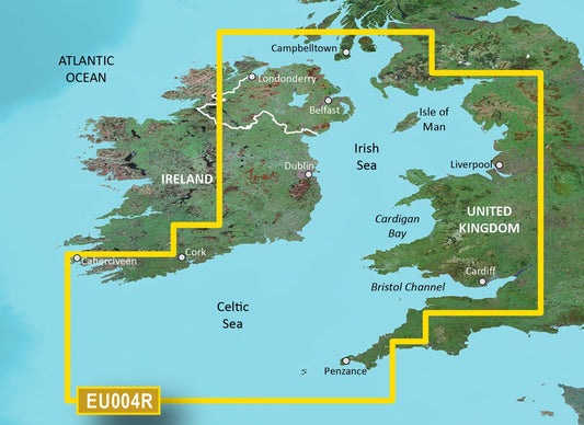 Garmin BlueChart® g3 Vision® HD - VEU004R - Irish Sea - microSD™/SD™ - The Online Fishing Store