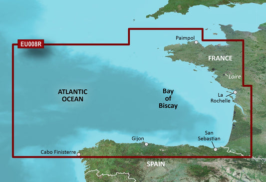 Garmin BlueChart® g3 Vision® HD - VEU008R - Bay of Biscay - microSD™/SD™ - The Online Fishing Store
