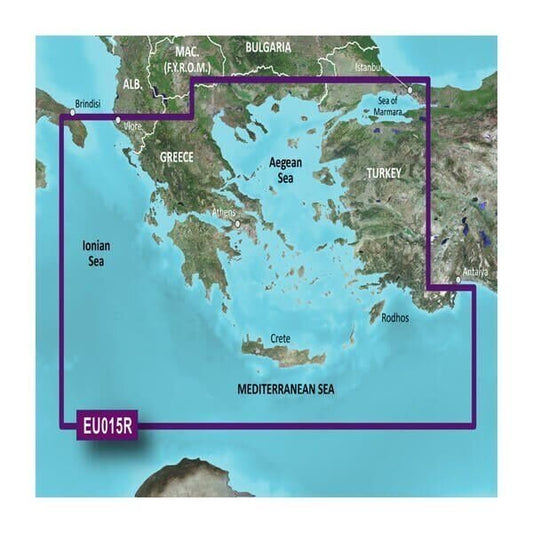 Garmin BlueChart® g3 Vision® HD - VEU015R - Aegean Sea & Sea of Marmara - The Online Fishing Store
