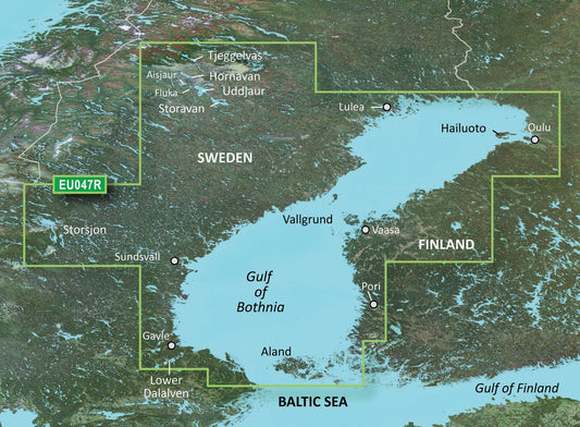 Garmin BlueChart® g3 Vision® HD - VEU047R - Gulf of Bothnia - Kalix to - The Online Fishing Store