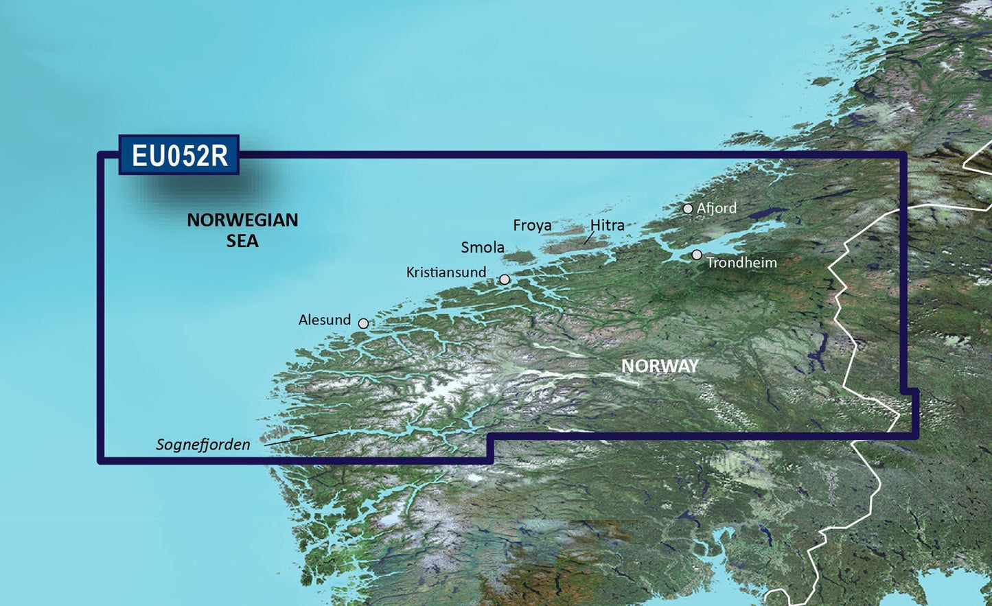 Garmin BlueChart® g3 Vision® HD - VEU052R - Sognefjorden - Svefjorden - The Online Fishing Store