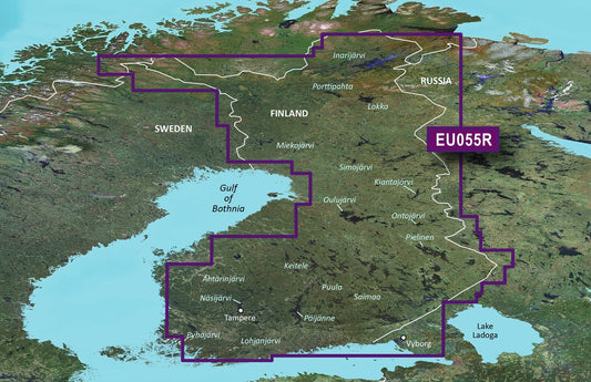 Garmin BlueChart® g3 Vision® HD - VEU055R - Finnish Lakes - microSD™/SD™ - The Online Fishing Store