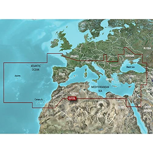 Garmin BlueChart® g3 Vision® HD - VEU723L - France - The Online Fishing Store