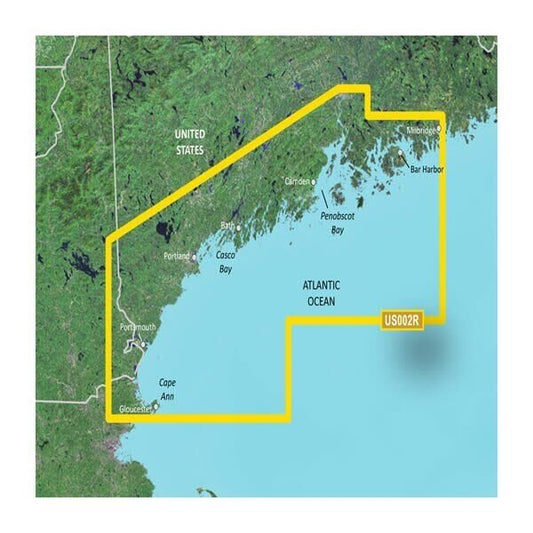 Garmin BlueChart® g3 Vision® HD - VUS002R - South Maine - microSD™/SD™ - The Online Fishing Store