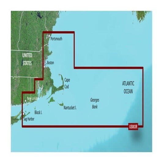 Garmin BlueChart® g3 Vision® HD - VUS003R - Cape Cod - microSD™/SD™ - The Online Fishing Store