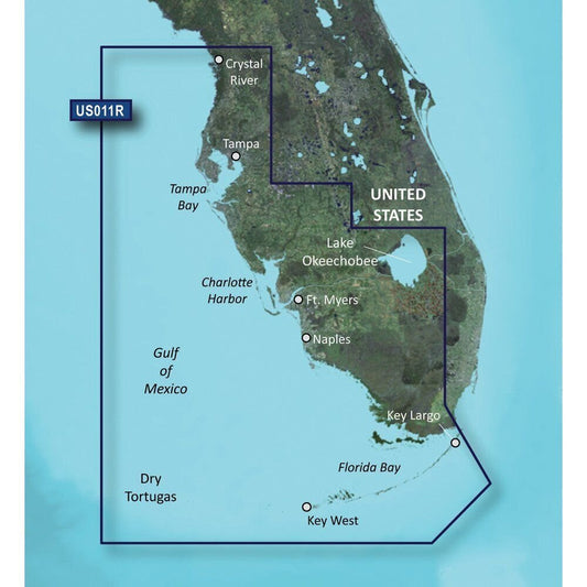 Garmin BlueChart® g3 Vision® HD - VUS011R - Southwest Florida - microSD™/SD™ - The Online Fishing Store