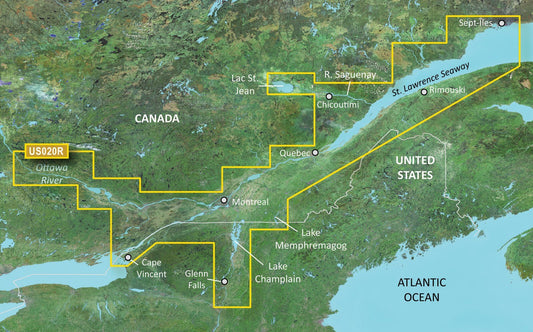 Garmin BlueChart® g3 Vision® HD - VUS020R - St. Lawrence Seaway - microSD™/SD™ - The Online Fishing Store