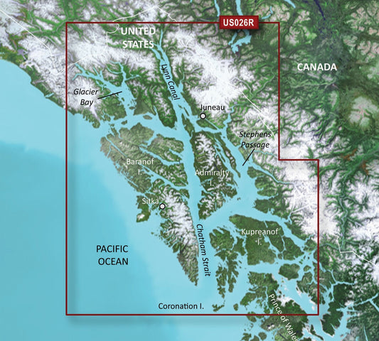 Garmin BlueChart® g3 Vision® HD - VUS026R - Wrangell/Juneau/Sitka - microSD™/SD™ - The Online Fishing Store