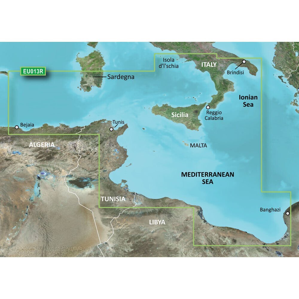 Garmin Charts 4665278 Garmin Bluechart G2 Hd - Hxeu013r - Italy Southwest & - The Online Fishing Store