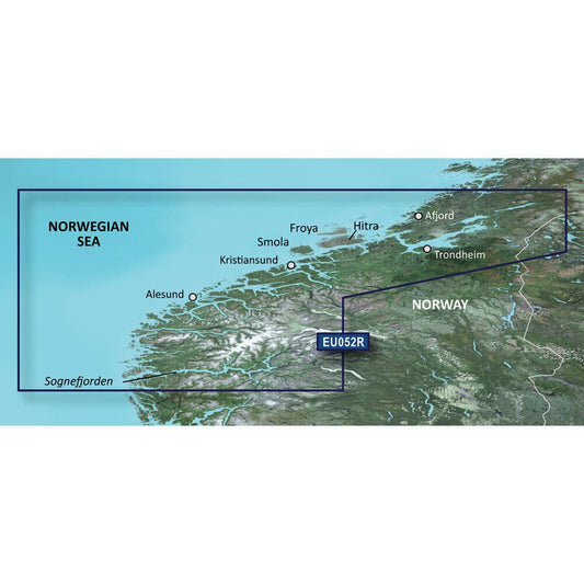 Garmin Charts 4665310 Garmin Bluechart G2 Hd - Hxeu052r - Sognefjorden - The Online Fishing Store