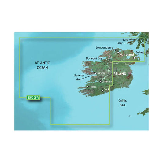 Garmin HEU005R, Ireland, West Coast - The Online Fishing Store