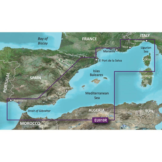 Garmin HEU010R, Mediterranean Sea, Genova - Ayamonte - The Online Fishing Store