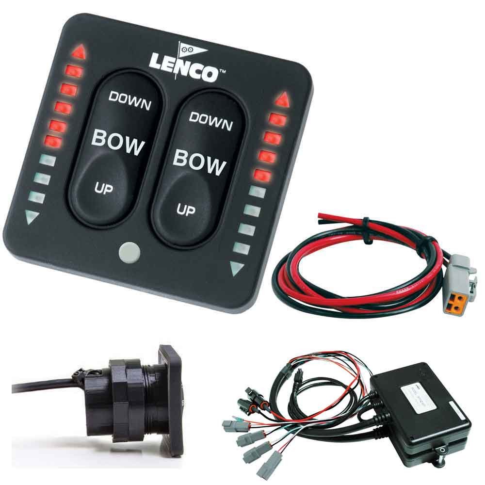 Lenco LED Indicator Two - Piece Tactile Switch Kit - The Online Fishing Store