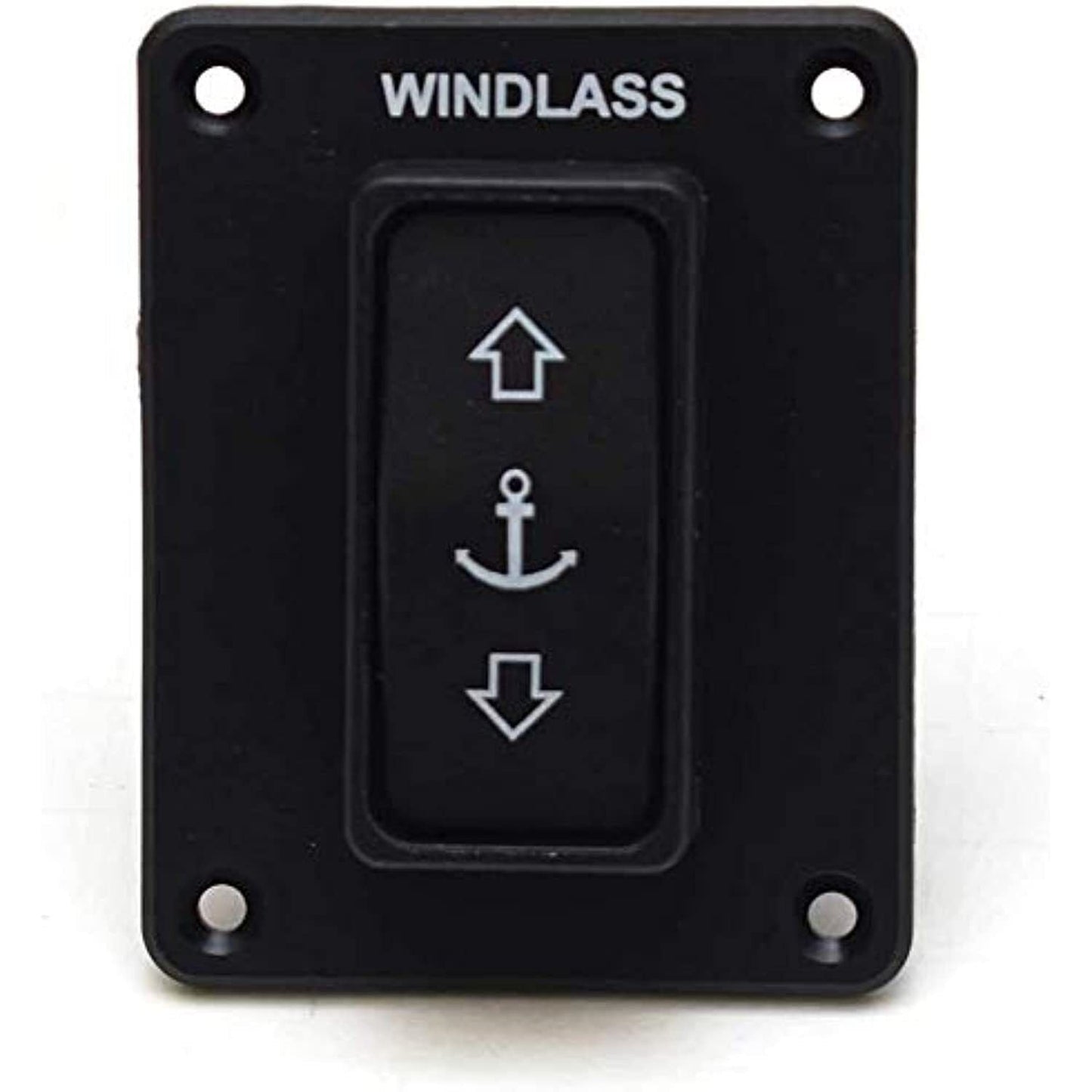 Lewmar Guarded Rocker Switch, Black, One Size - The Online Fishing Store